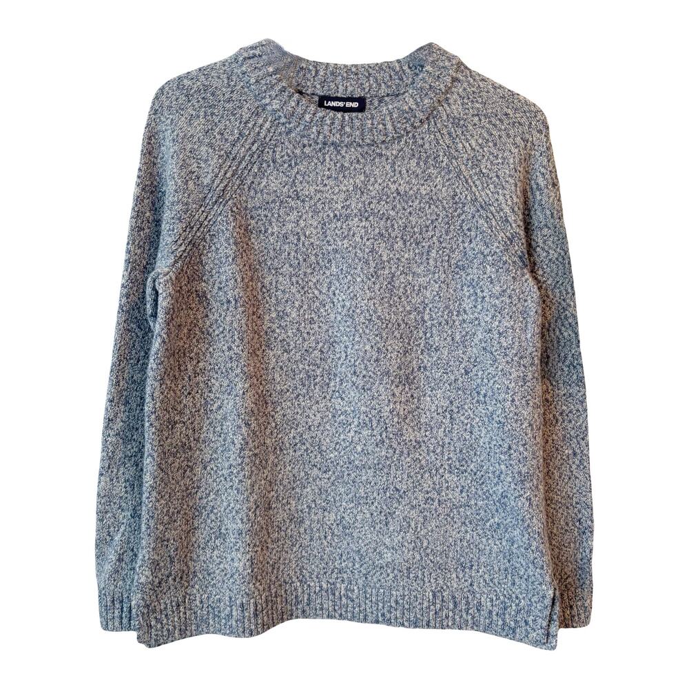 Lands’ End Crew Neck Pullover Sweater Sz M